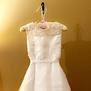 Girls Flower Girl or First Communion Dress